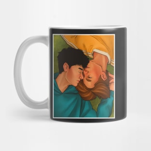 Nick and Charlie - heartstopper tfios poster no logo Mug